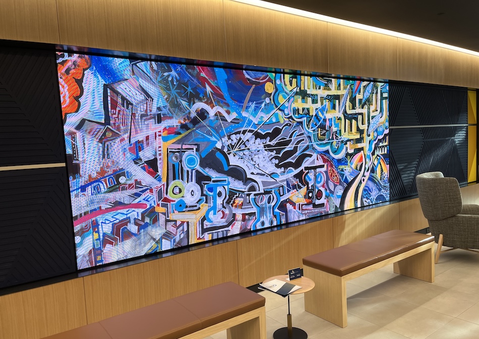 Valley Bank HQ Mural and Digital Wall